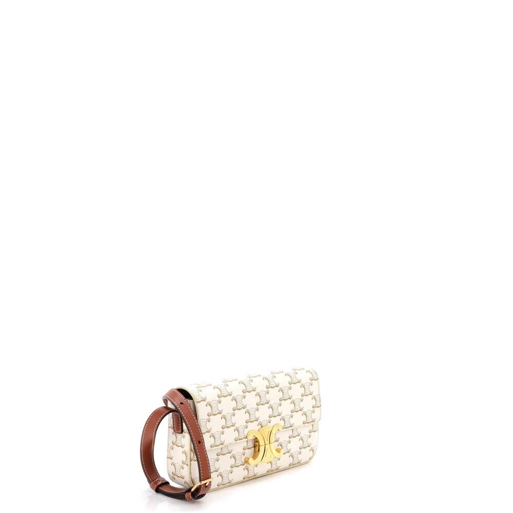 Celine Triomphe East-West Shoulder Bag #220380C20B - Picture 2 of 7